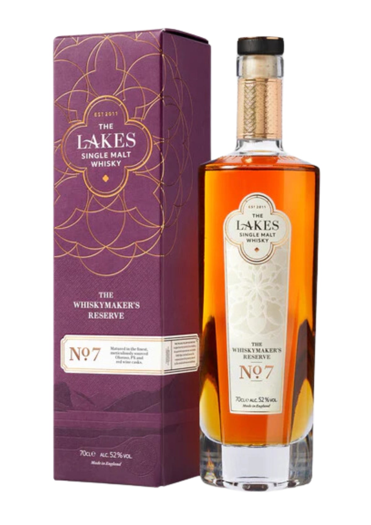 The Lakes Distillery Whiskymaker&#39;s Reserve No.7 English Single Malt Whisky, 52%