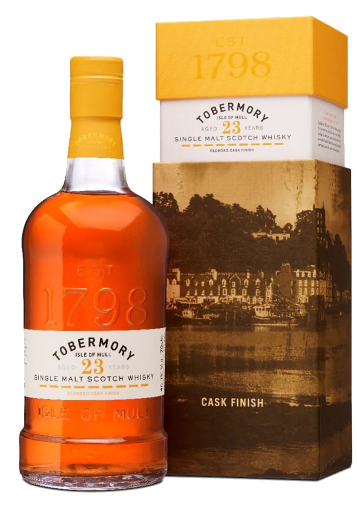 Tobermory 23-Year-Old Single Malt Scotch Whisky, 46.3%