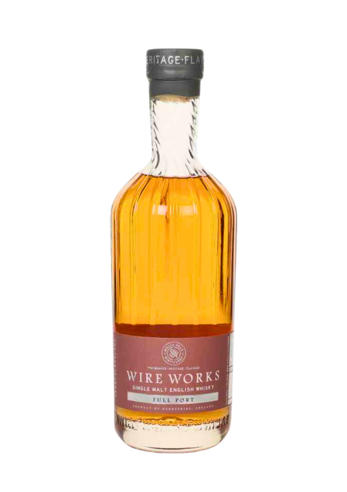 White Peak Distillery Wire Works Full Port English Single Malt Whisky, 52.4%