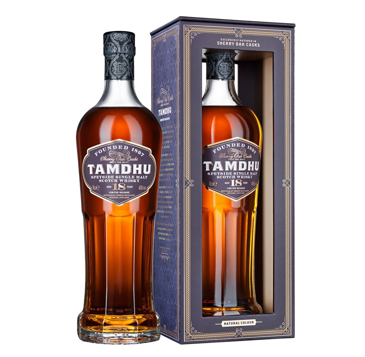 Tamdhu 18-Year-Old Speyside Single Malt Whisky, 46.8%