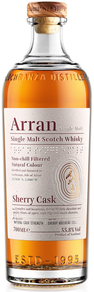 Bottle of Arran 'The Bodega' Sherry Cask, Single Malt Scotch Whisky, 55.8% - The Spirits Room