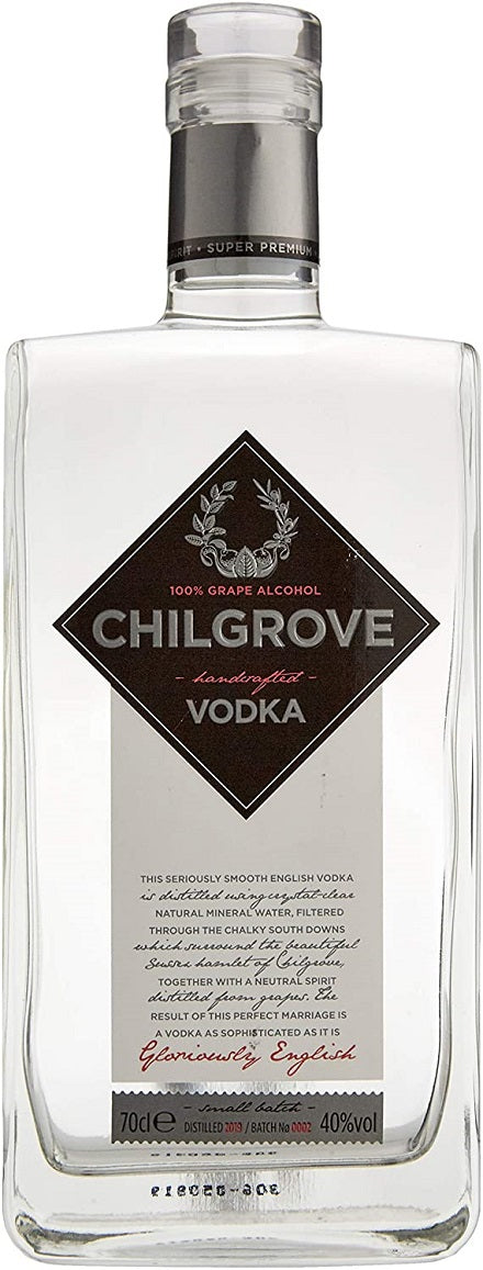 Bottle of Chilgrove Vodka, Sussex, 40% - The Spirits Room