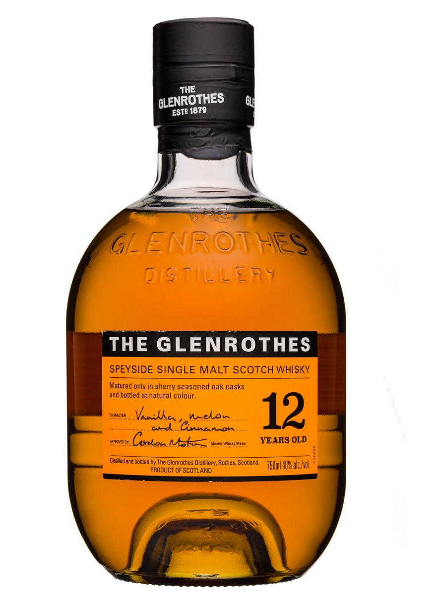 Bottle of Glenrothes 12-Year-Old Speyside Single Malt Scotch Whisky, 40% - The Spirits Room