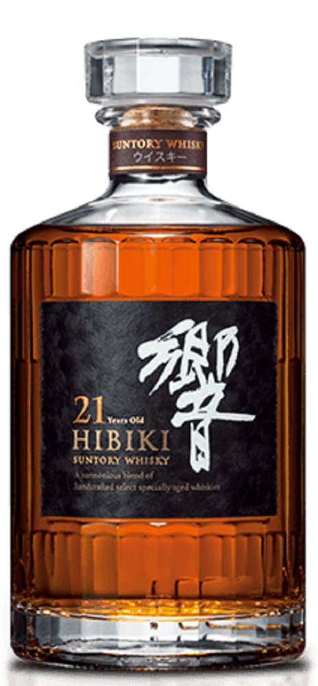 Bottle of Hibiki 21-Year-Old Blended Japanese Whisky, 43% - The Spirits Room