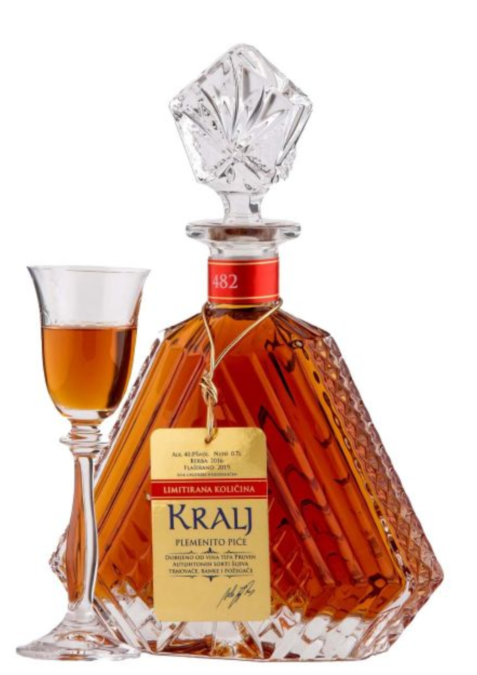 Bottle of Zaric Kralj Serbian Plum Rakija, 40% - The Spirits Room