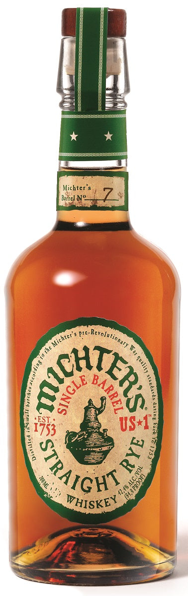 Bottle of Michter's US*1 Single Barrel Kentucky Straight Rye, 53% - The Spirits Room