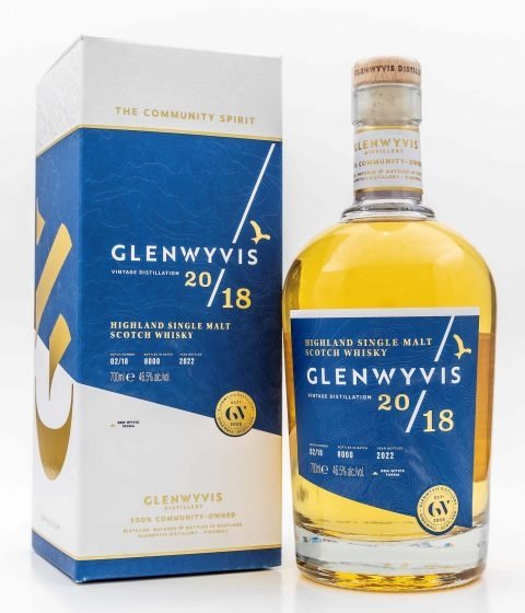 Bottle of Glenwyvis Batch 2, 02/18, Highland Single Malt Whisky, 45.5%
