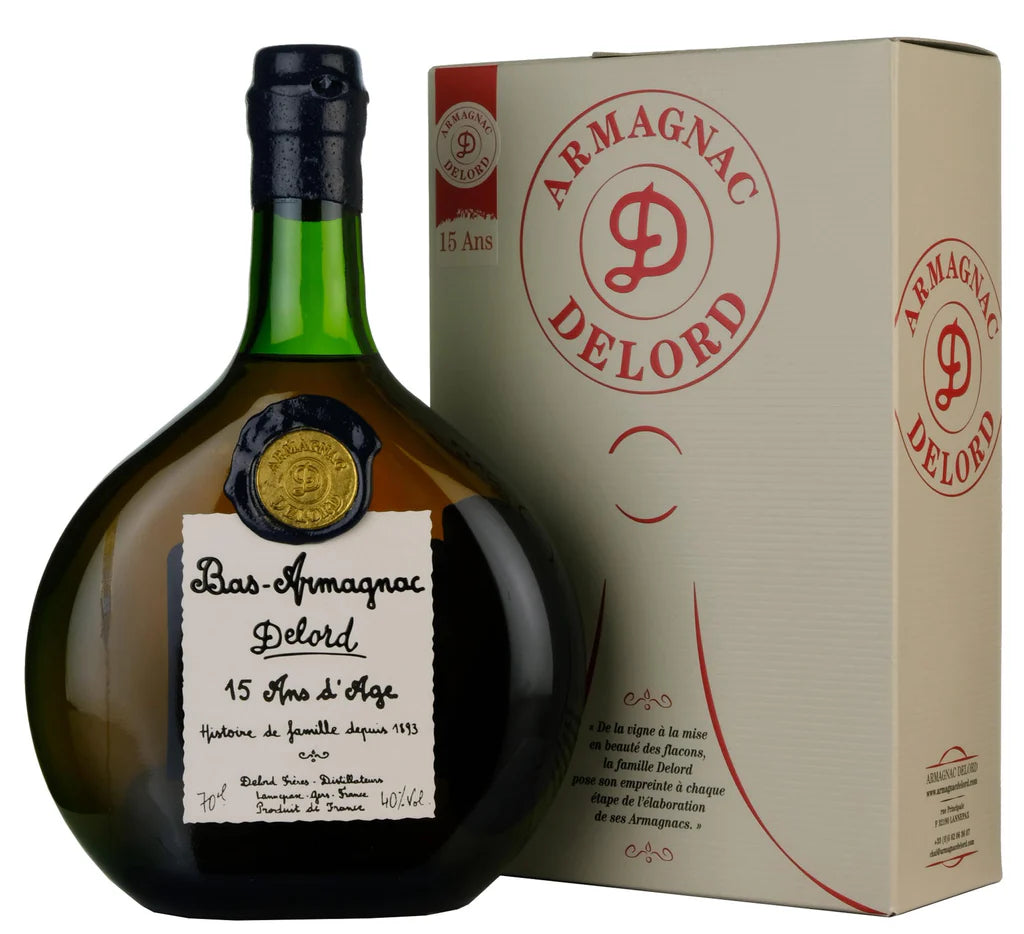 Delord  Bas-Armagnac 15 years old, 40.0%