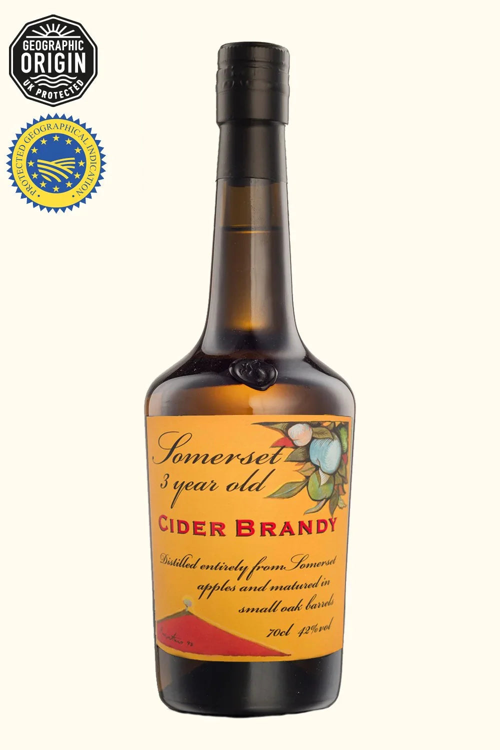Bottle of Somerset Three-Year-Old-Cider Brandy, 42.0%