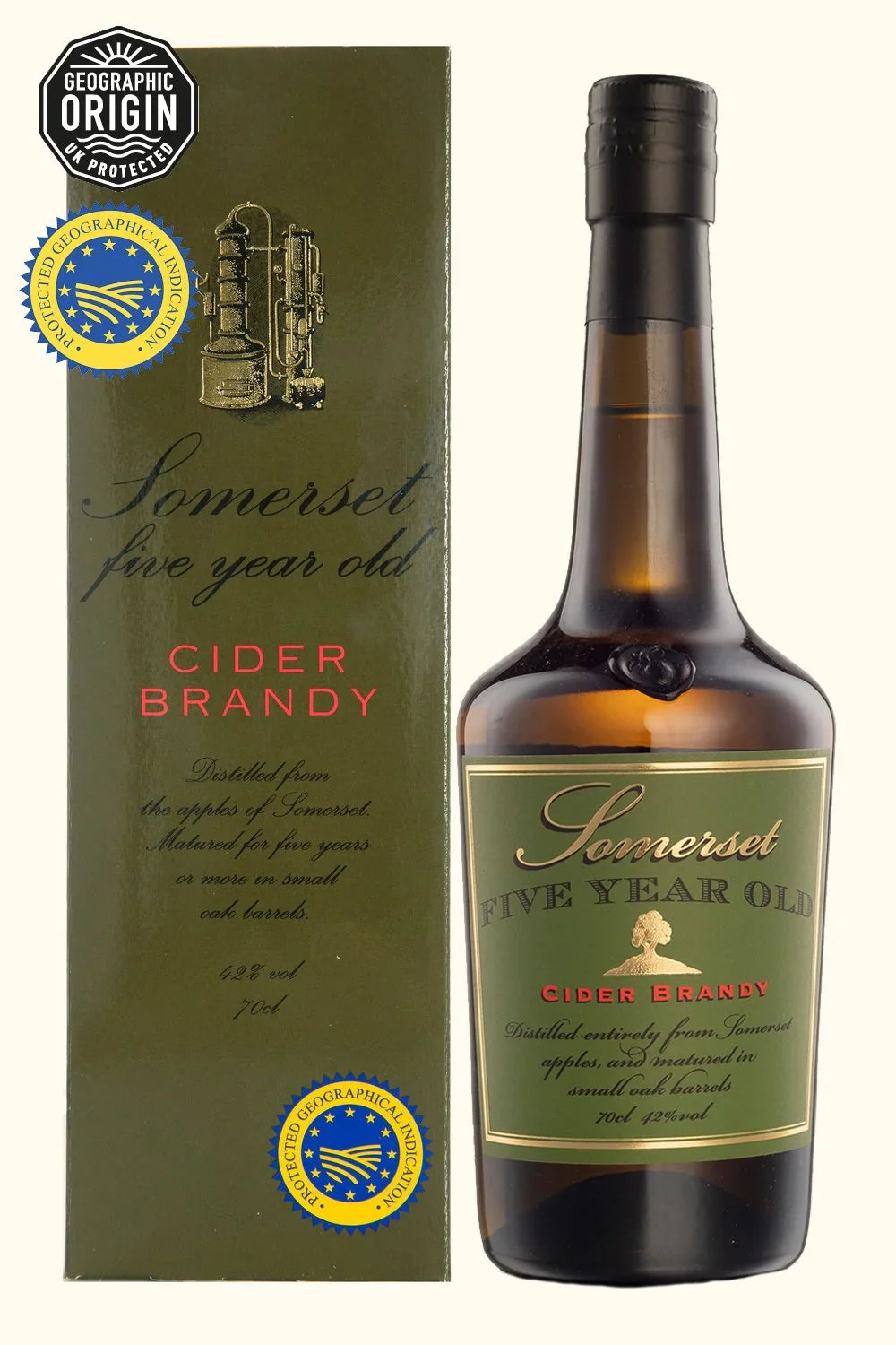 Bottle of Somerset Five-Year-Old-Cider Brandy, 42.0%