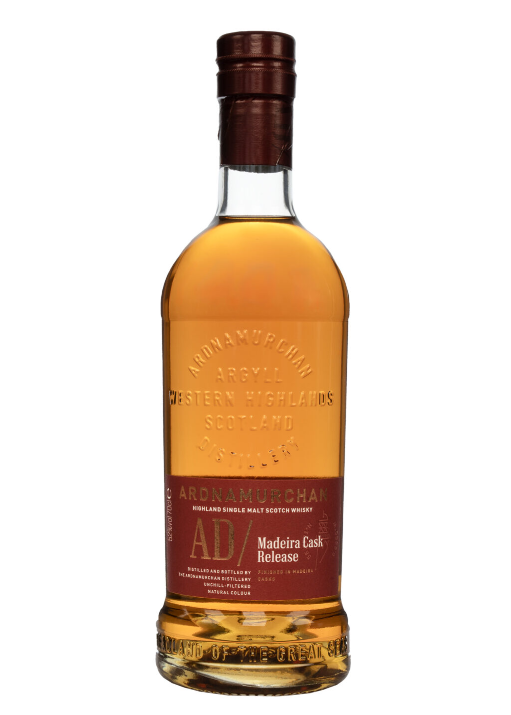 Bottle of Ardnamurchan AD/Madeira Cask 2025 Release Single Malt Scotch Whisky