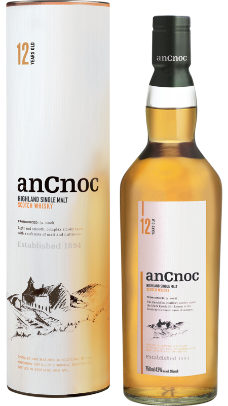 Bottle of AnCnoc 12-Year-Old