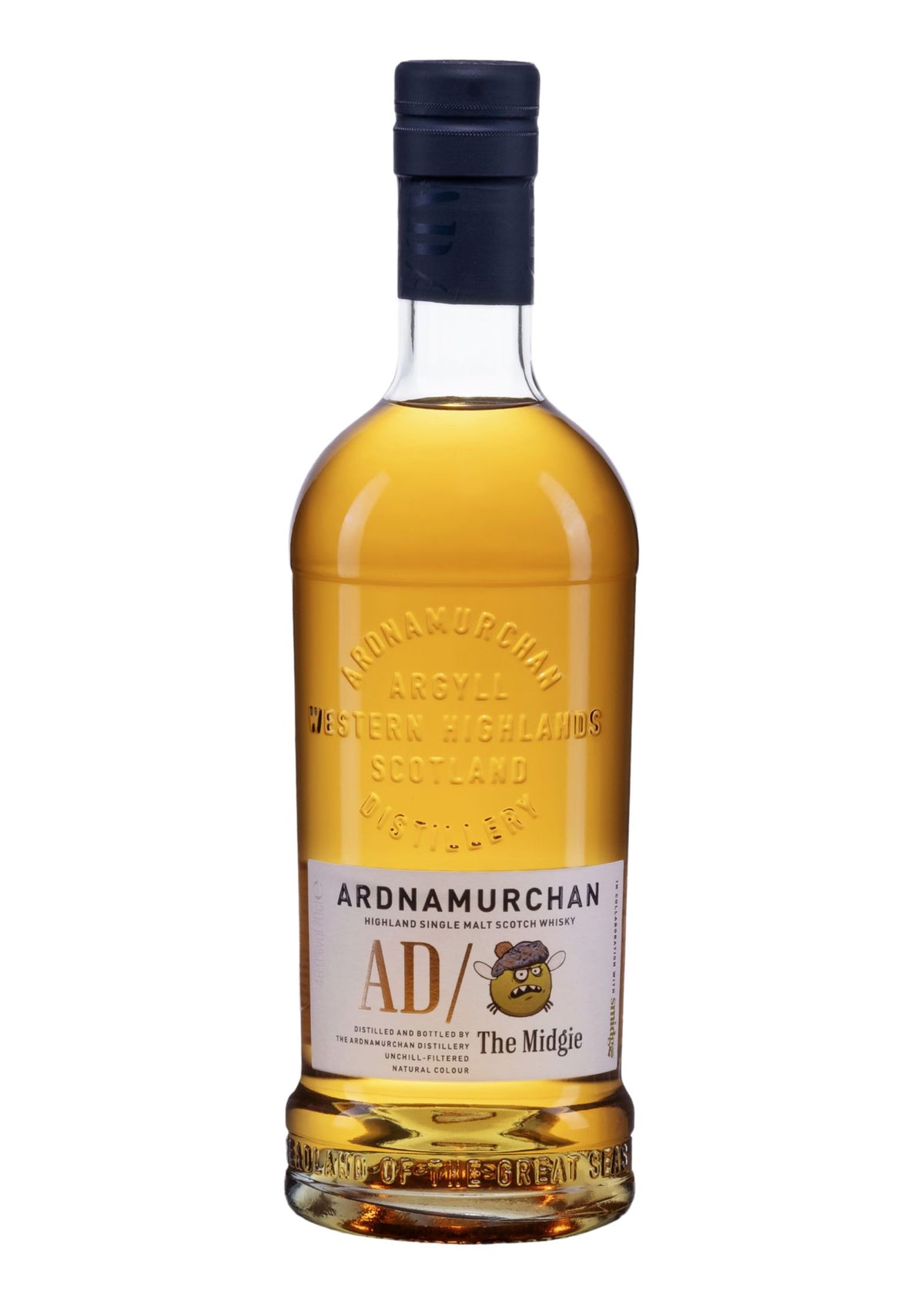 Ardnamurchan AD/ &#39;The Midgie&#39;, Highland Single Malt Whisky, 48%