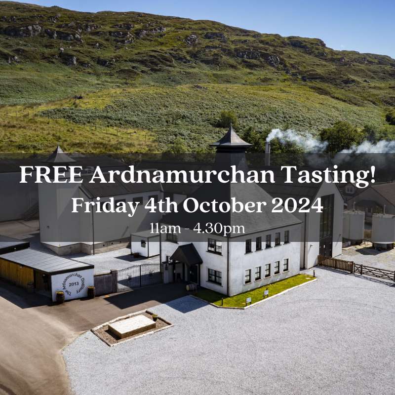 Barrel-Top Whisky Tasting with Ardnamurchan Distillery - Friday 4th October