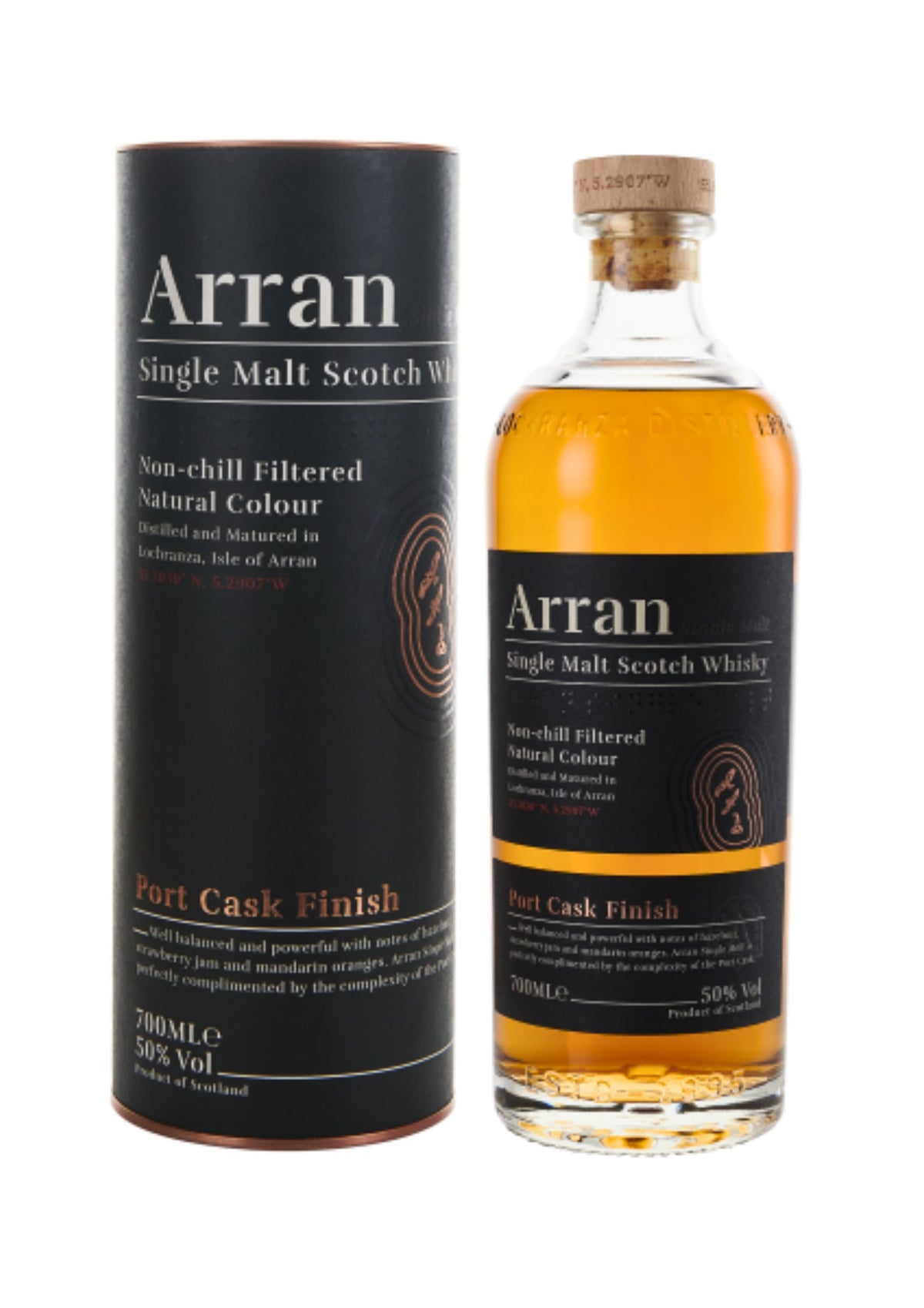 Arran Port Cask Finish Highland Single Malt Whisky, 50%