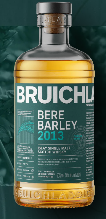 Bruichladdich Bere Barley 2013 Islay Single Malt Whisky, 50%