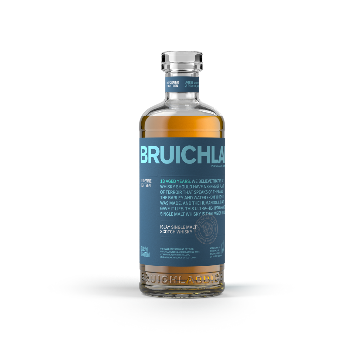 Bruichladdich 18-Year-Old Islay Single Malt Whisky, 50%