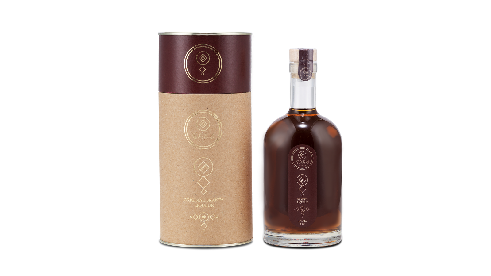 Bottle of 1No. Bottle Caru Brandy Liqueur - The Spirits Room