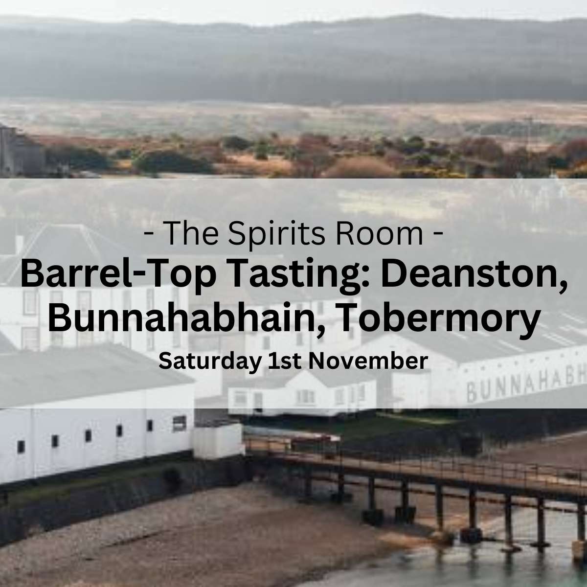 Barrel-Top Tasting: CVH - Saturday 1st November