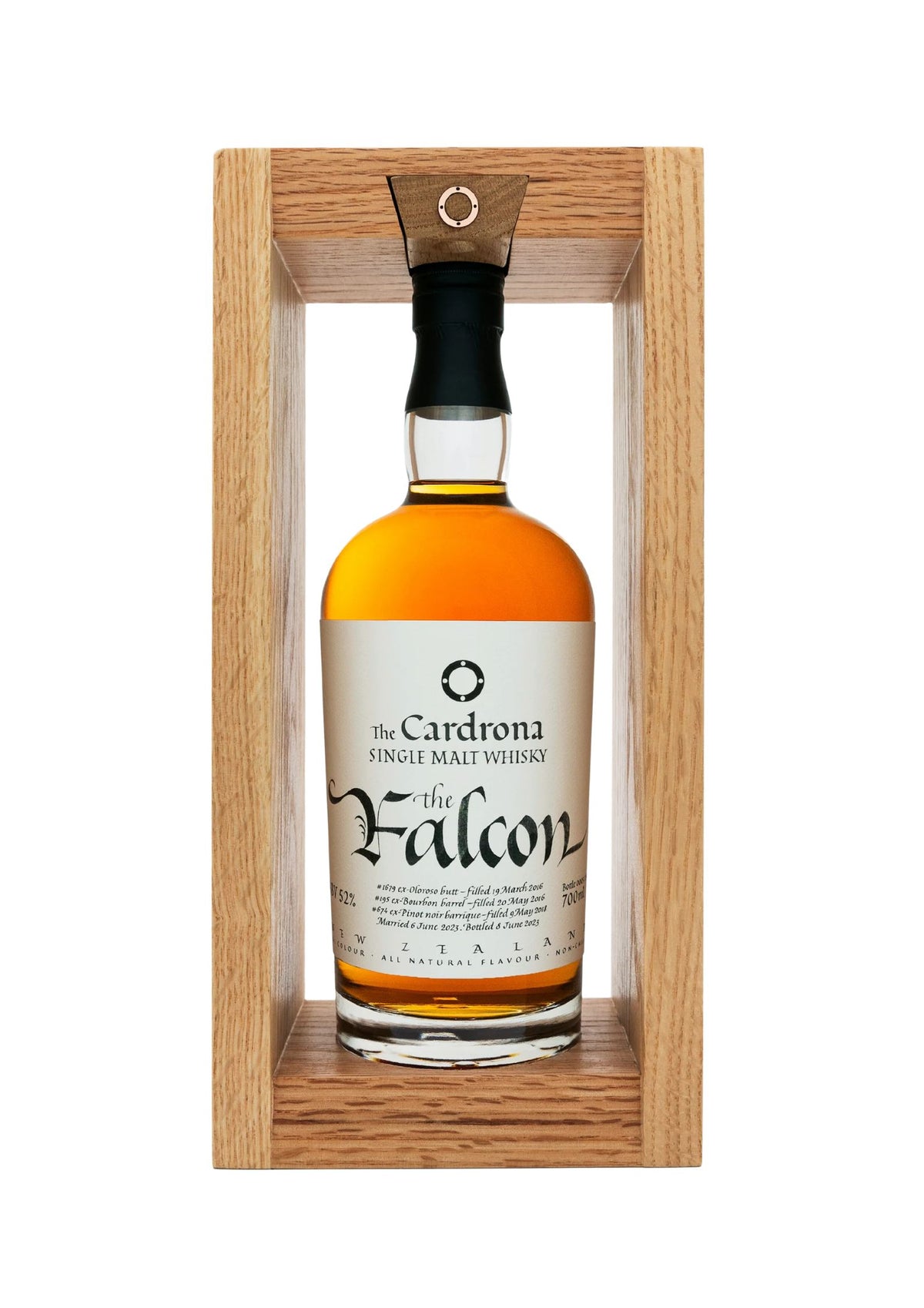 The Cardrona &#39;The Falcon&#39; Single Malt Whisky, New Zealand 52%
