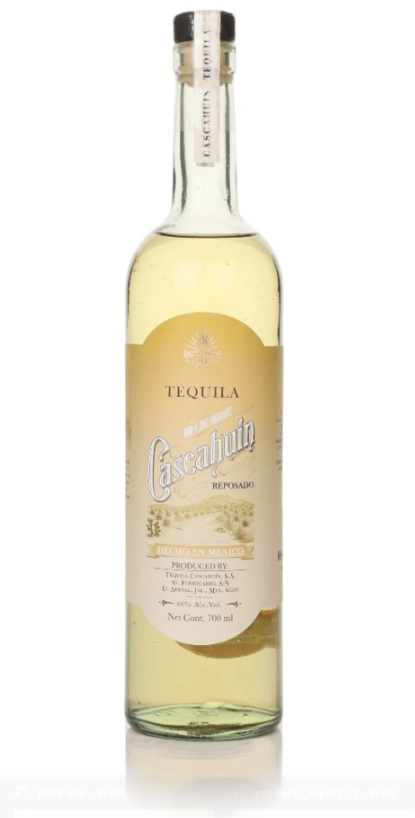 Cascahuin Reposado Tequila, 40.0%