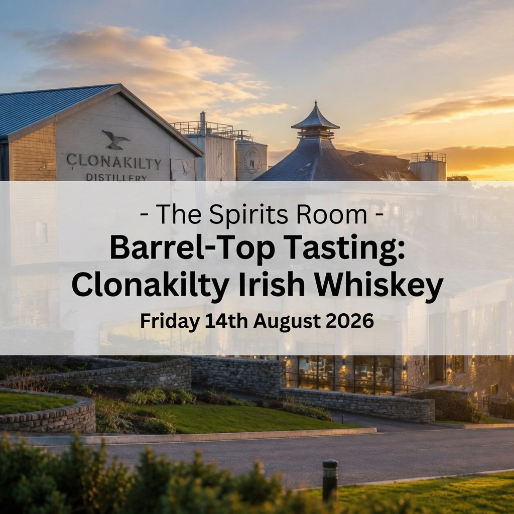 Barrel-Top Clonakilty Whiskey Distillery from Ireland - Friday 14th August 2026