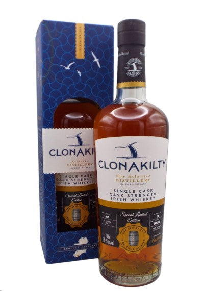 Clonakilty Irish Whiskey, Single Cask, Cask Strength, Moscatel Cask Finish, 58.1% ABV