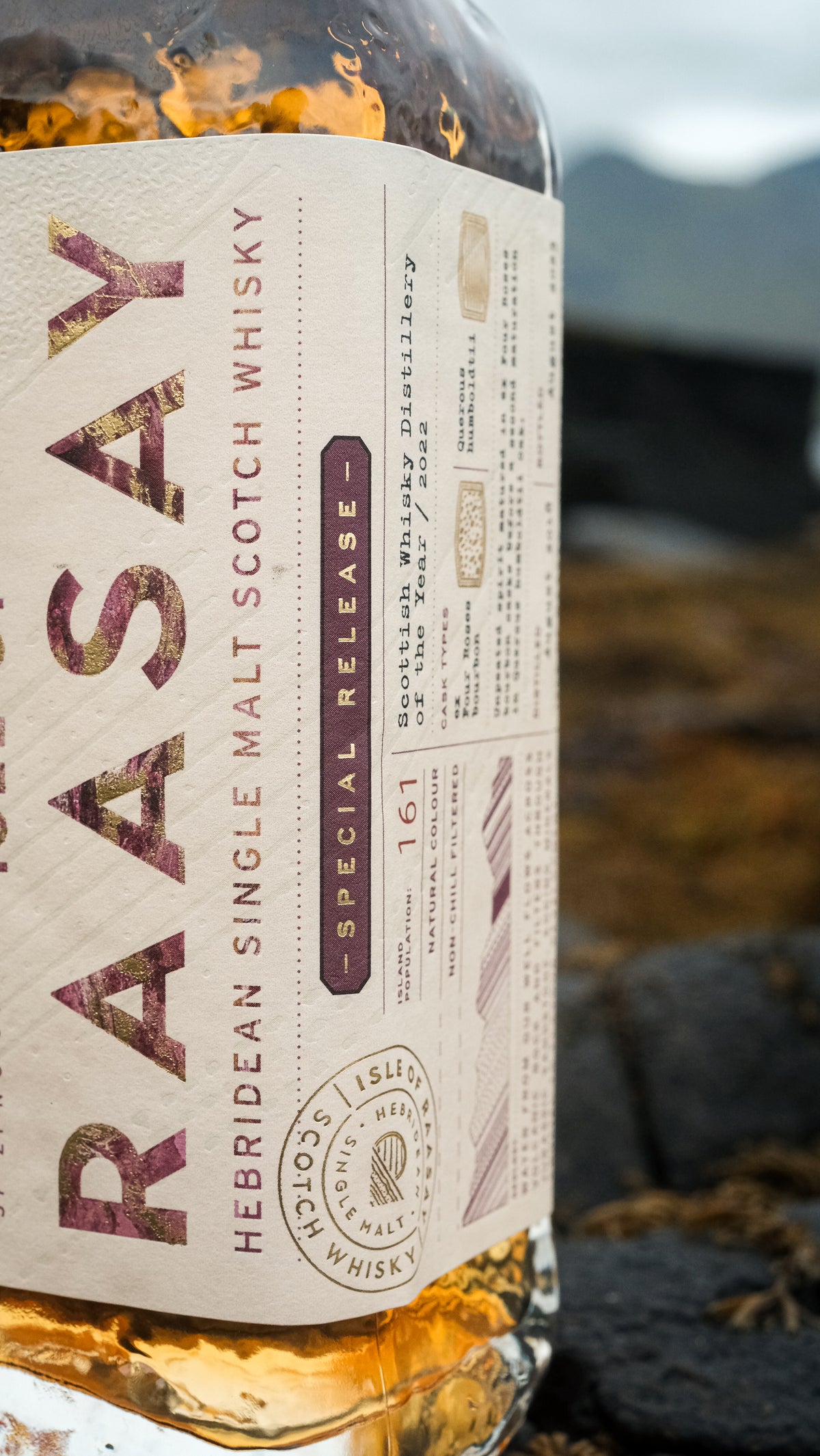 Isle of Raasay Special Release &#39;Distillery of the Year&#39; Humboldtii Virgin Oak Finish, Single Malt Whisky, 50.7%