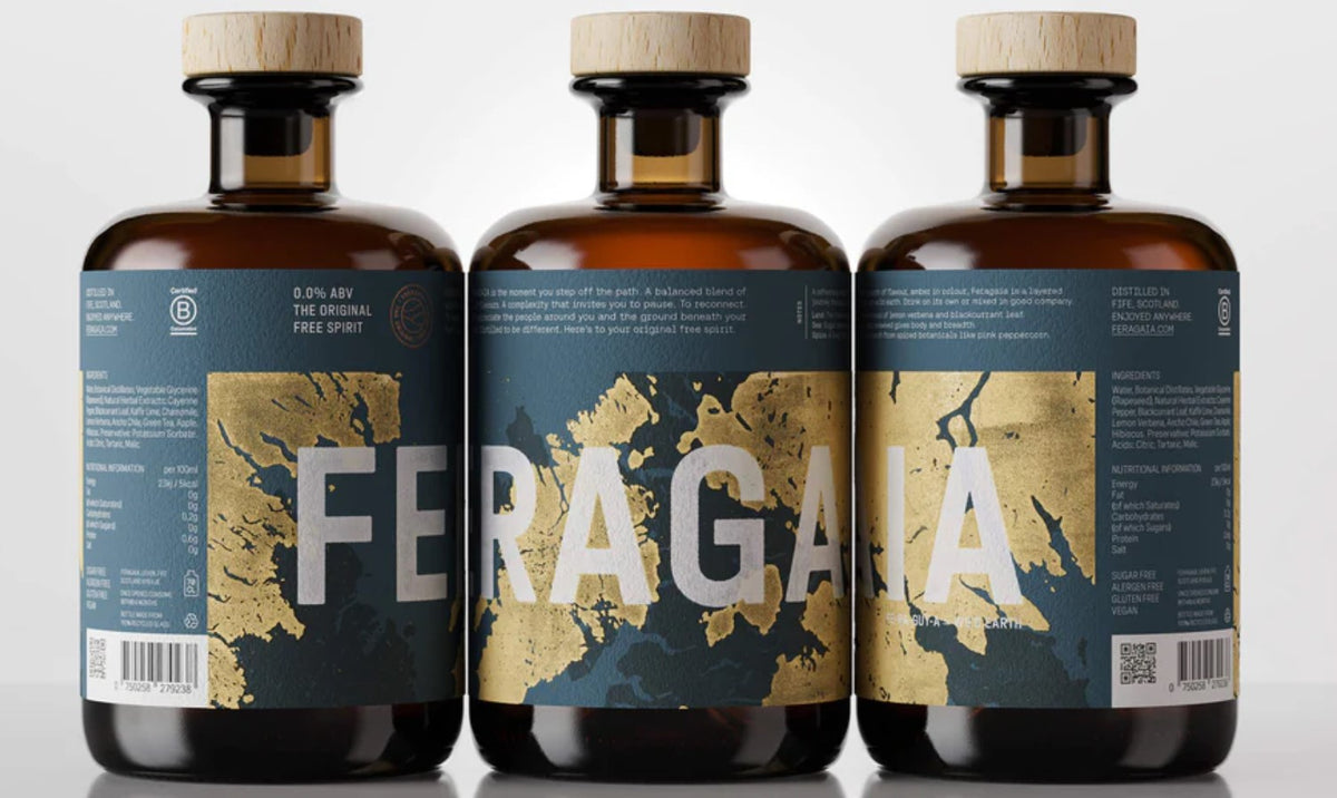 FeraGaia alcohol-free hand crafted spirit from Raasay Distillery, 0% ABV