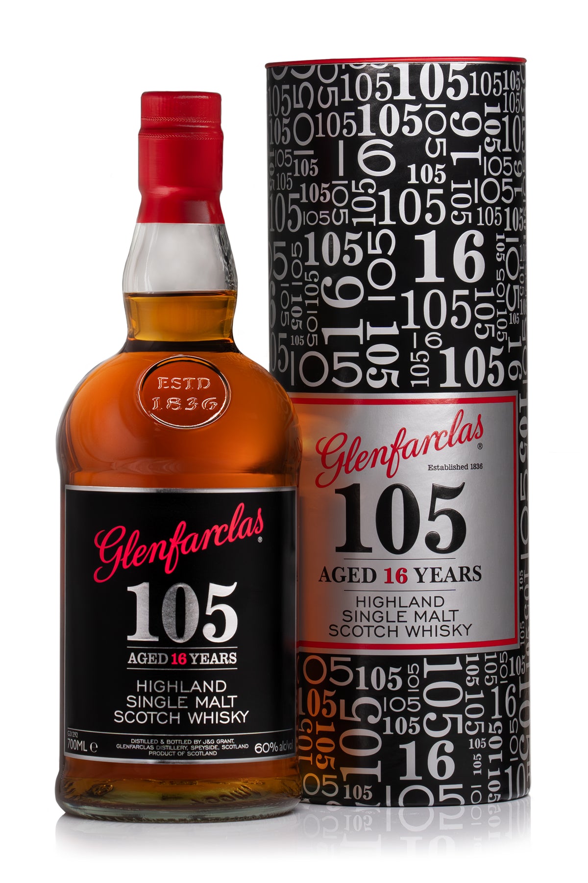 Glenfarclas 105 16-Year-Old Cask Strength Highland Single Malt Whisky, 60%