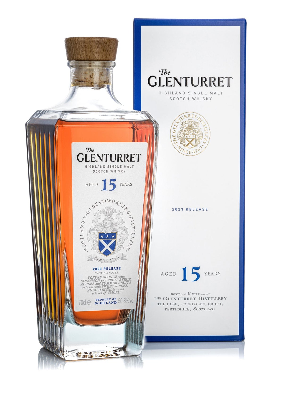 The Glenturret 15-Year-Old 2025 Highland Single Malt Whisky, 46.5%