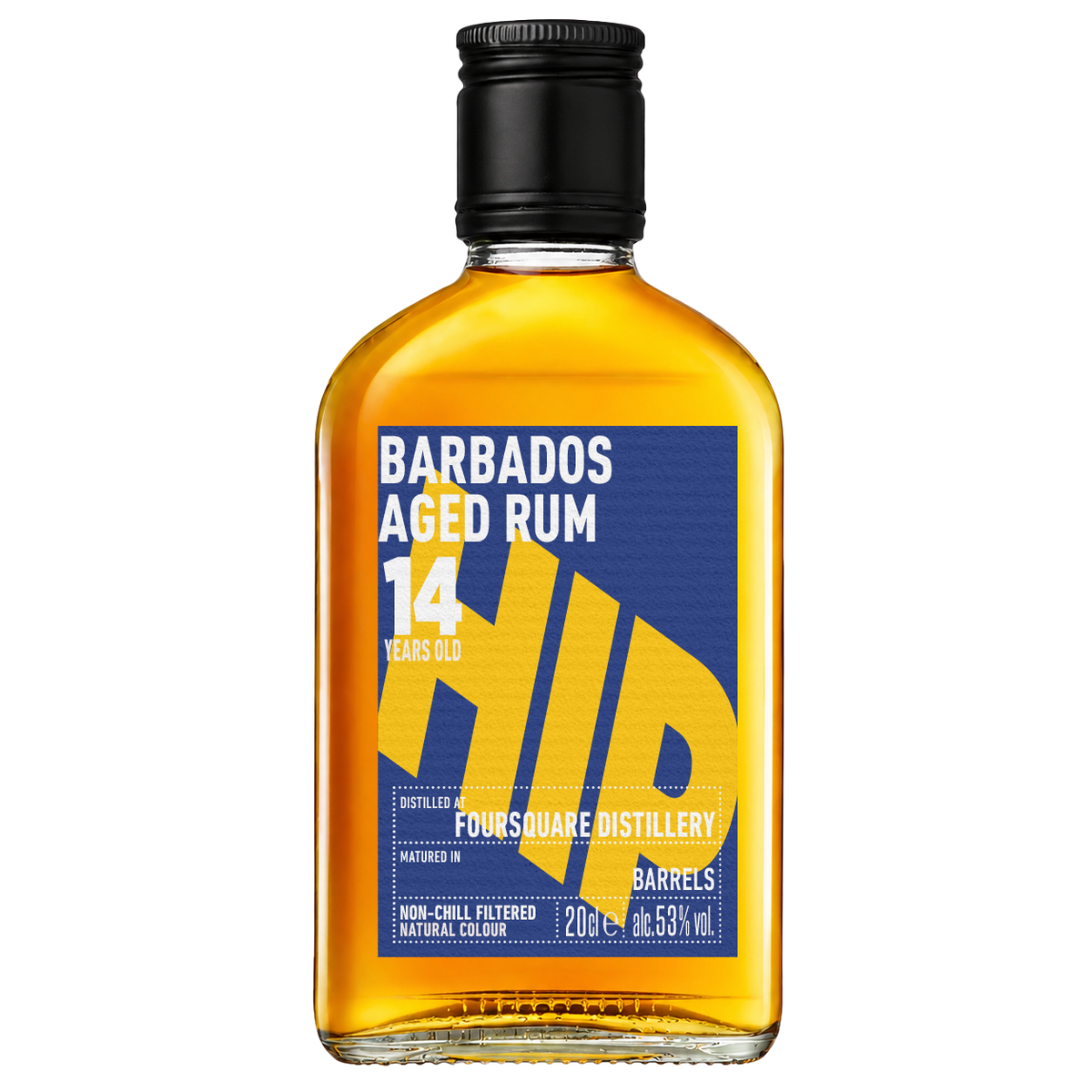 HIP Foursquare, 14yr old Barbados Rum, 20cl, 53% ABV