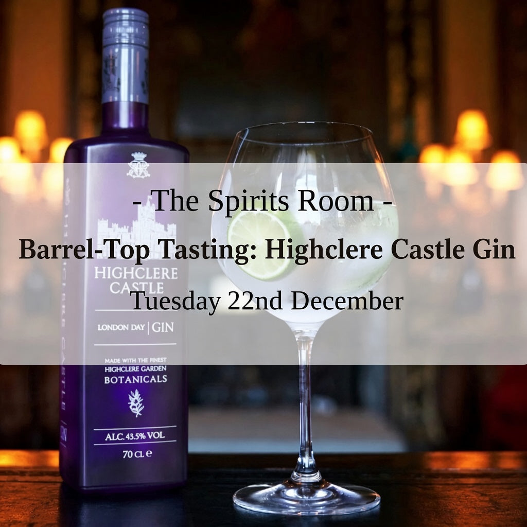 Barrel-Top Tasting: Highclere Castle Gin - Tuesday 22nd December 2026