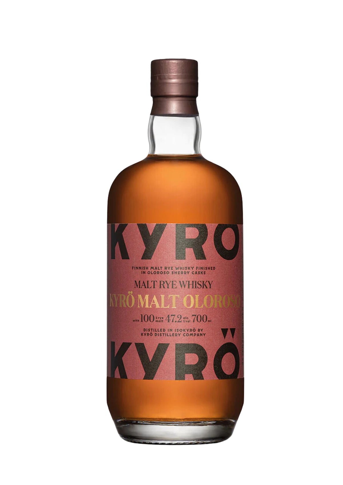 Kyrö Oloroso Malt Rye Finnish Whisky, 47.2%