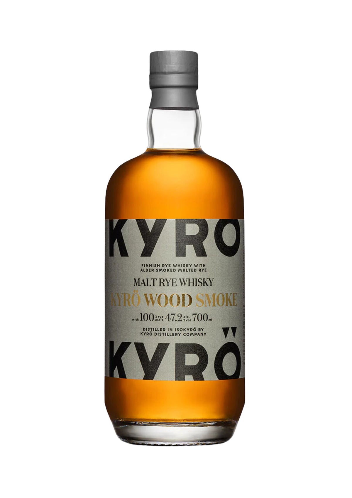 Kyrö Wood Smoke Malt Rye Finnish Whisky, 47.2%