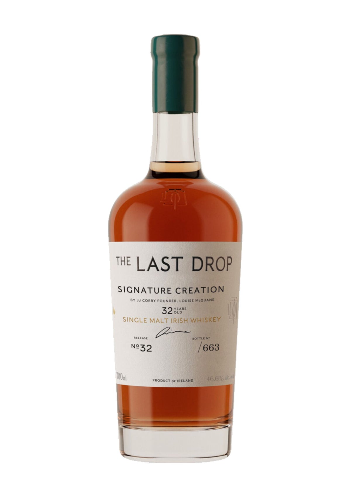 The Last Drop 32-Year-Old Irish Single Malt Whiskey, 46.4%