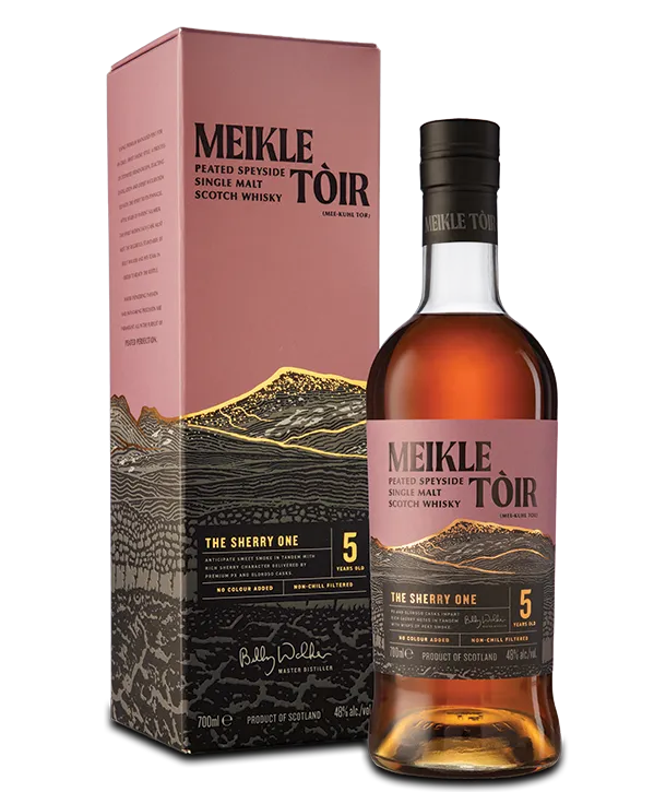 Meikle Toir &#39;The Original&#39; 5 Year Old The Sherry One Speyside Single Malt Whisky, 48.0%