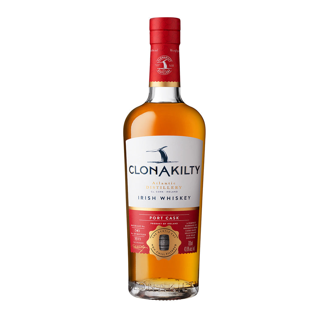 Bottle of Clonakilty Port Cask Irish Whisky, 43.6%