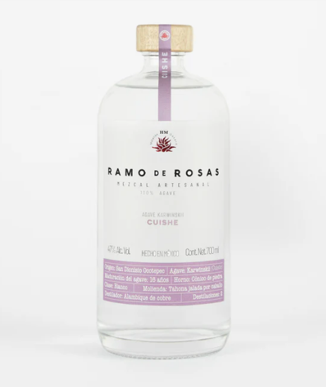 Ramo de Rosas Cuixe, 16yr Mezcal, 46%