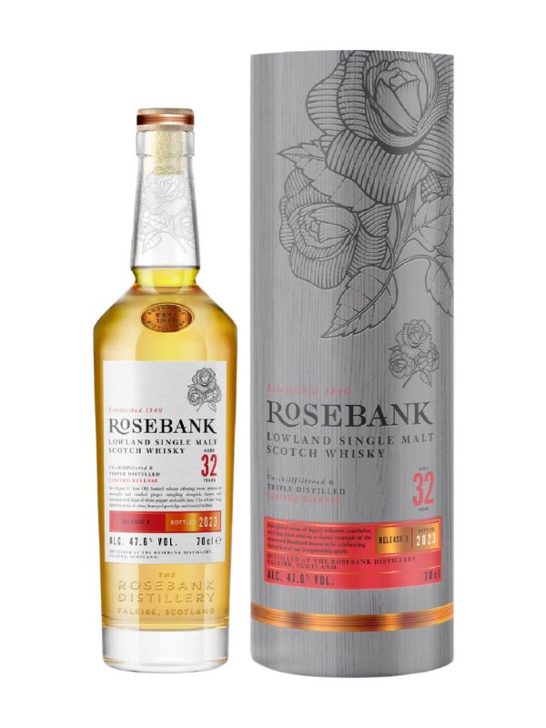 Rosebank 32-Year-Old, Release 3, Lowland Single Malt Whisky, 47.6%