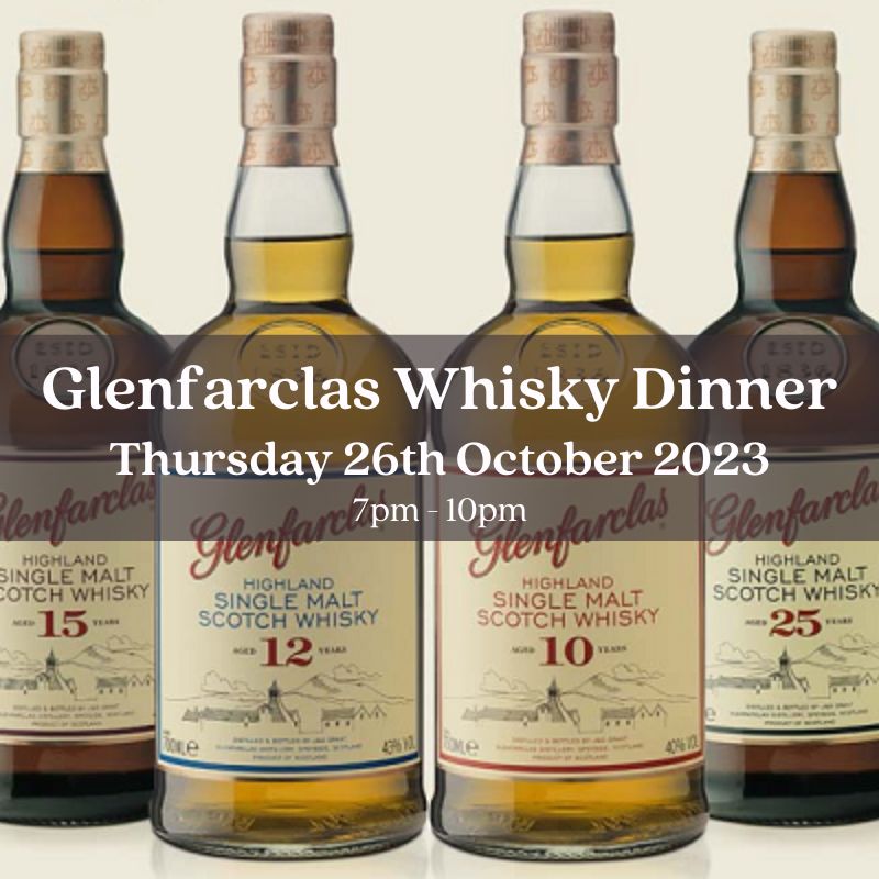 An Evening with Glenfarclas Distillery - Thursday 26th October