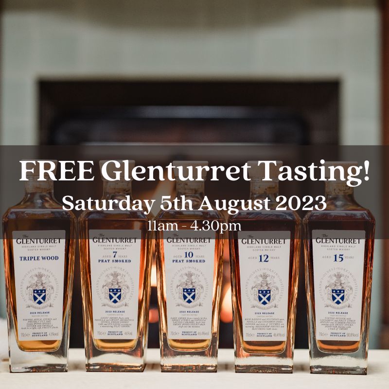 Barrel-Top Whisky Tasting with Glenturret Distillery - Saturday 5th August