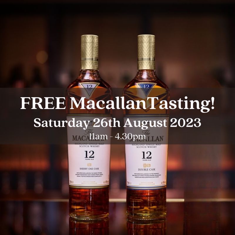 Barrel-Top Macallan Tasting - Saturday 26th August