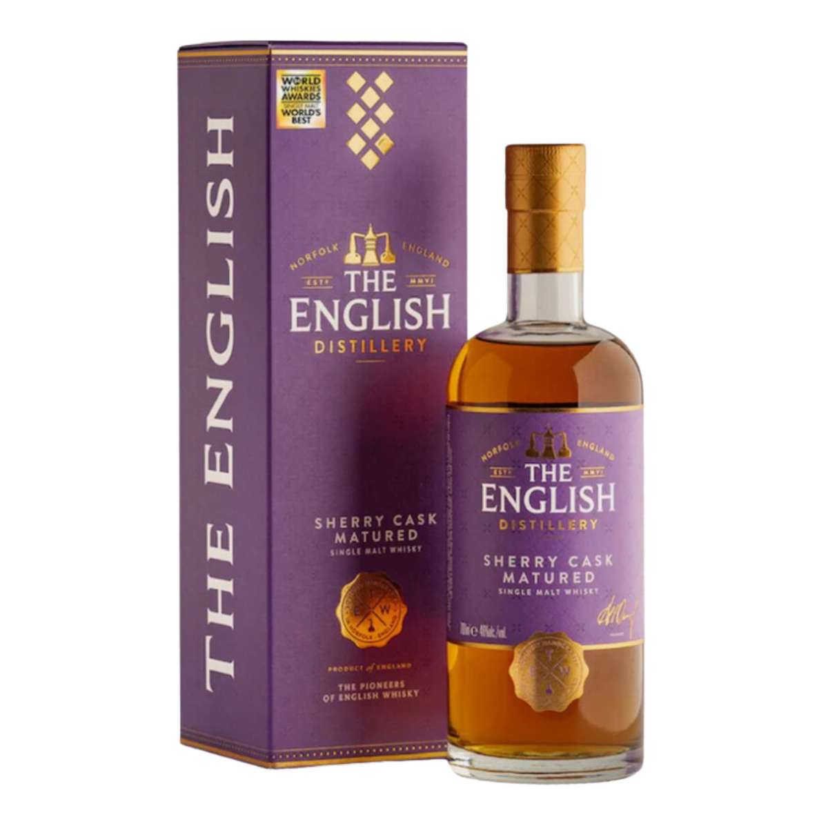 The English &#39;Sherry Cask&#39; Single Malt Whisky, 46%