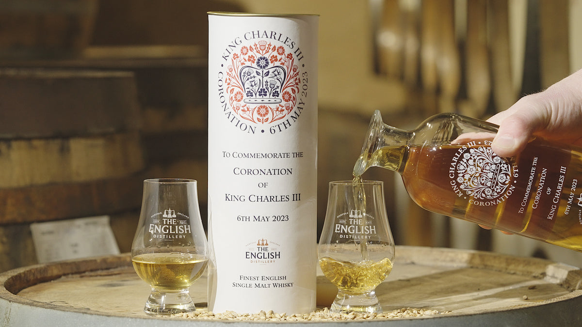 The Royal Coronation Bottle, English Single Malt Whisky, 46%