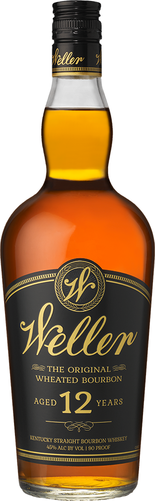 Bottle of W.L. Weller 12 Year Kentucky Straight Bourbon Whiskey