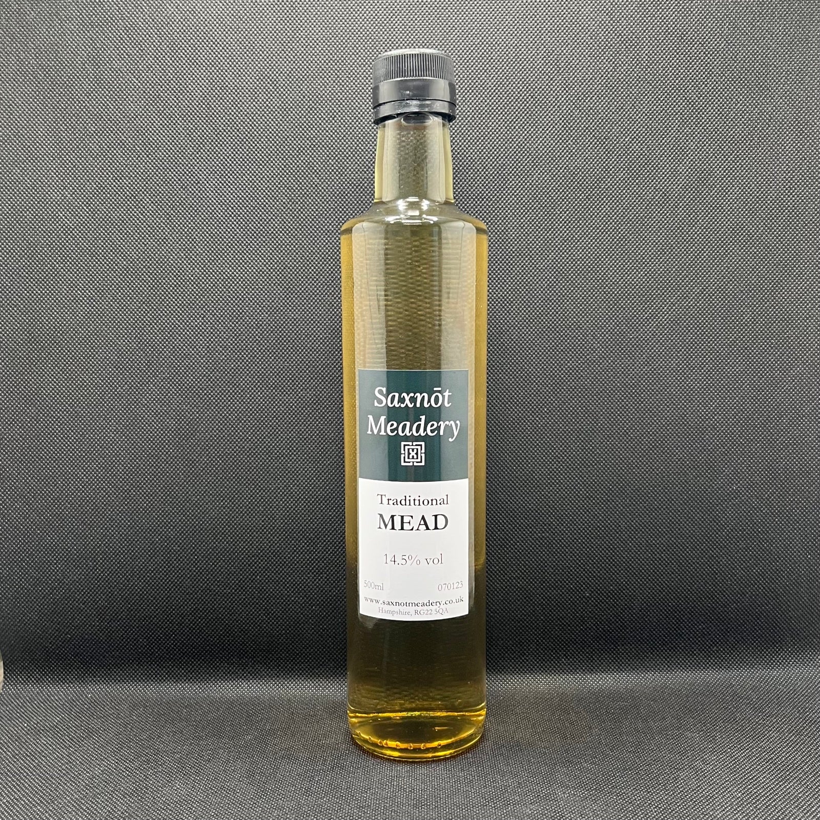 Bottle of Saxnot Meadery Traditional Mead