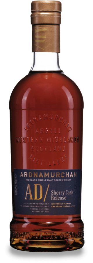Bottle of Ardnamurchan Sherry Cask 2024 Release Single Malt Scotch Whisky, 58.3%
