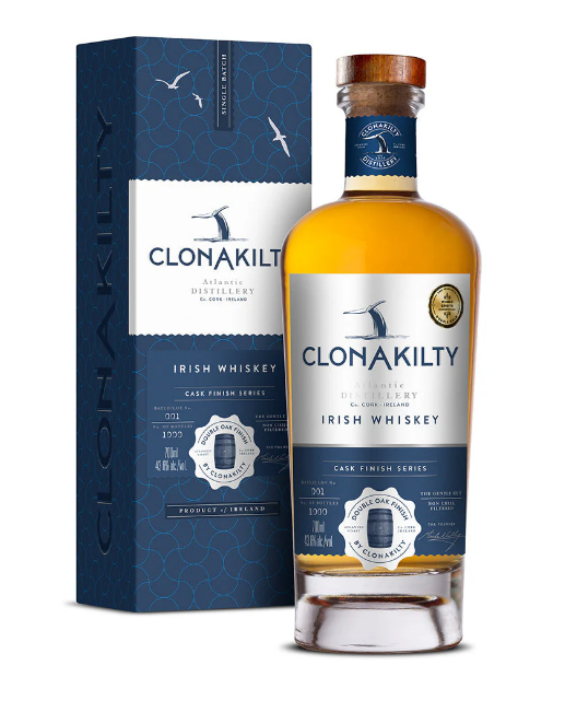 Clonakilty Single Batch Double Oak Irish Whiskey, 43.6% ABV