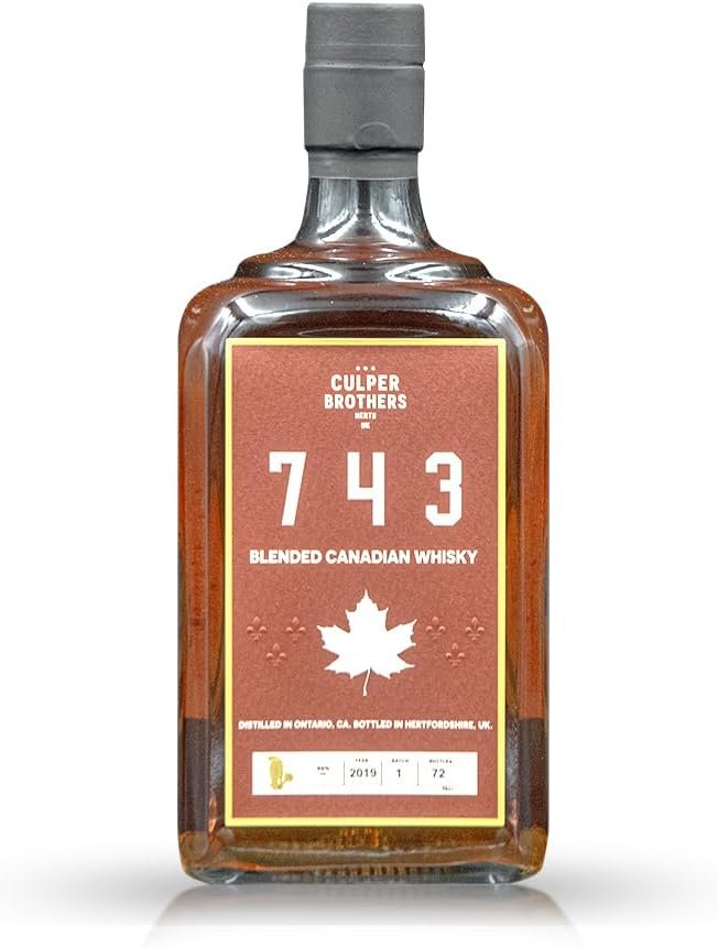 Culper Bros 743 Canadian Whisky, 40%